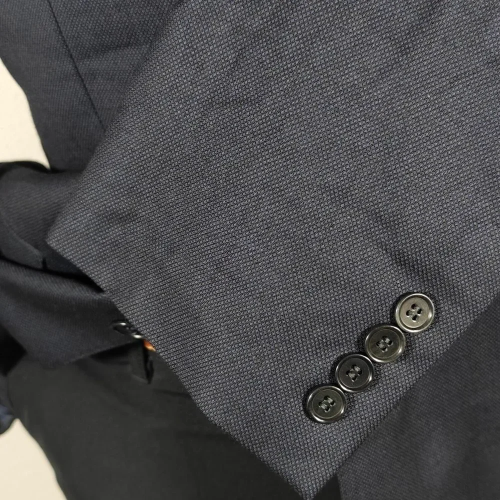 JOS A BANK Gordon Signature Gold Men's Sport Coat Blazer Two Button Navy‎ 44L